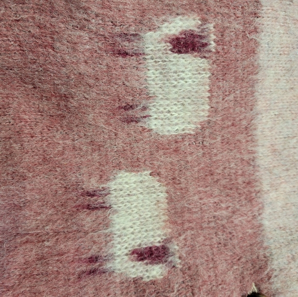 Vintage Icelandic wool jacket sweater women's large - Picture 8 of 14